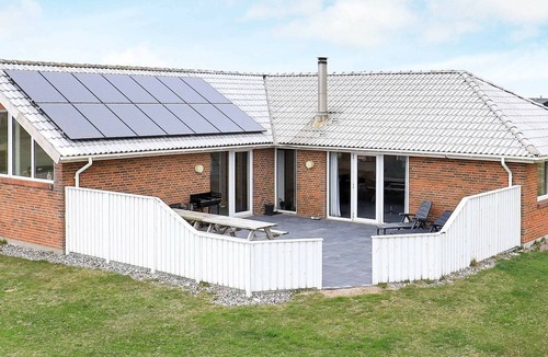 Vrist Strand House | Tranquil Holiday Home in Harboøre With Sauna