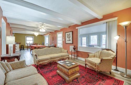 Burlington House | Tranquil Lakefront Home w/Sunroom in Burlington