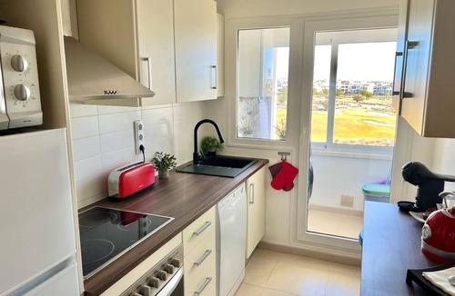 Jeronimo y Avileses y Balsicas de Arriba Apartment | Tranquil Lakeview Getaway with Terrace & Pools & Golf
