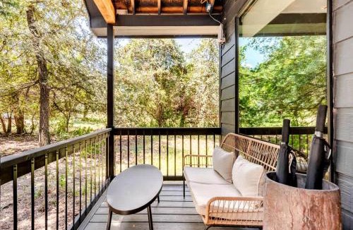 Cedar Creek House | Tranquil Modern Cabin with Friendly Farm Animals & Pond Views Near Cedar Creek, Texas