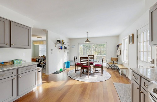 Boothbay House | Tranquil private riverfront home w/tidal dock & large yard