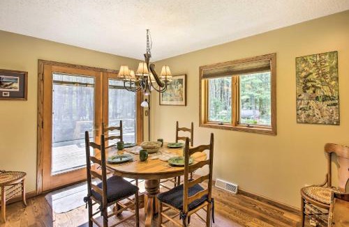 Baldwin House | Tranquil Riverside Home w/Wraparound Deck & Views