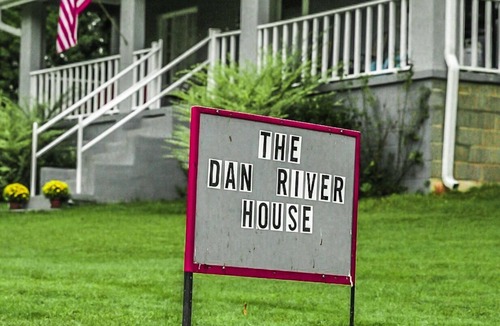 Dan River House | Tranquil sounds of the Dan River heard from the front porch or by the firepit.