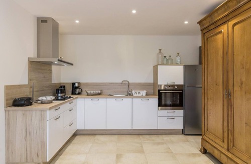 Sartilly-Baie-Bocage Cottage | Tranquil stone house with terrace and fireplace