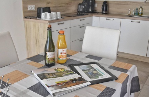 Sartilly-Baie-Bocage Cottage | Tranquil stone house with terrace and fireplace