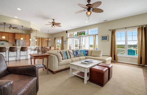 Cape Charles House | "Tranquil Tides"-4BR, 3BA, beautiful home with private beach access!