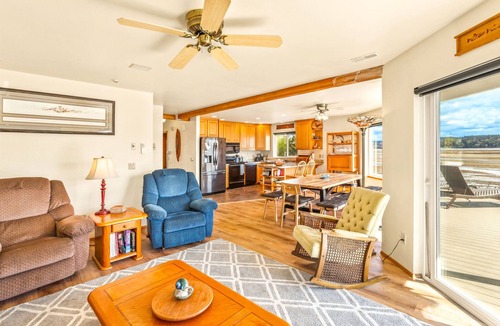 Belfair House | Tranquil Waterfront Home. Private Hot Tub.