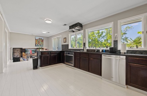 Jonesboro House | Tranquil Waters Lakehouse: Private Pool and Dock