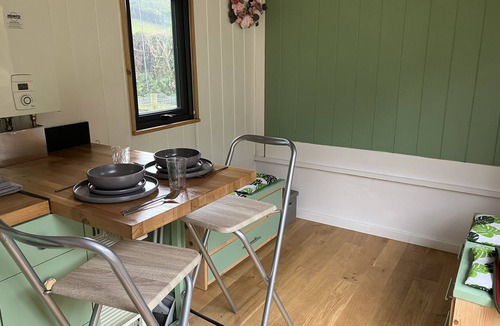 Cwmdu Cabin | Transformed Railway Wagon- Sleeps2-Garden-Firepit