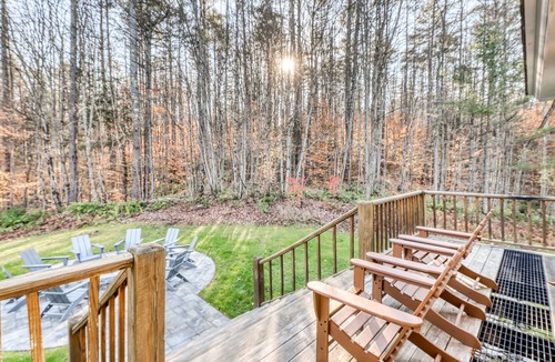 South Londonderry House | Tree-Lined, Four-Level Home w/ Fireplace, Foosball, Laundry & Back Deck!