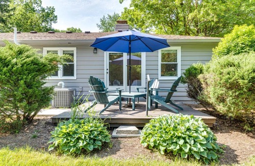 Indianapolis House | Tree-Lined Indianapolis Home about 10 Mi to Downtown!