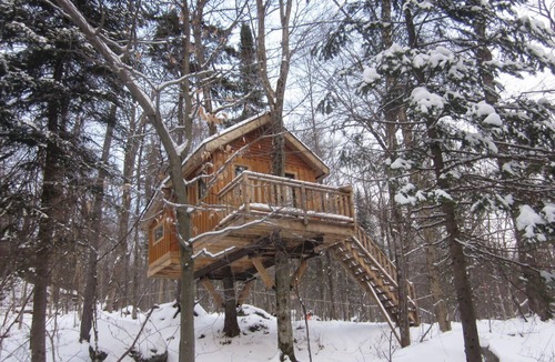 Saint-Faustin-Lac-Carre House | Treehouse #10 (Lakefront)