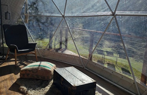 Mountain Ranch RV Rental | Treehouse Geodome In the Sierras