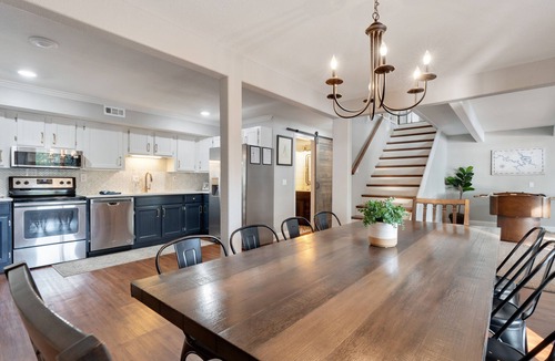 Osage Beach House | Trendy Lake House w/Dock, Hot Tub, Fire Pit, Martini Deck, Bar&Grill Room