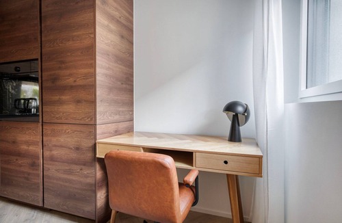 Wiedikon Apartment | Trendy Wiedikon 1BR w/Storage Room & W/D, nr Market, by Blueground