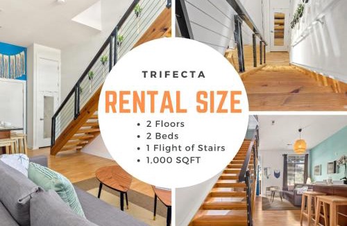 First Ward Apartment | Trifecta Ace Location Pool & Gym Superhost