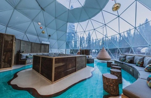 West Glacier Resort | Triple G's Resort - Geodome 2