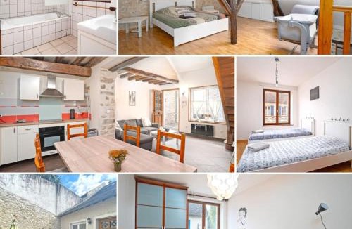 Moret-sur-Loing House | Triplex atypique- Cour intérieure- Commerces à pied