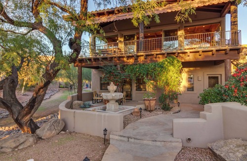 Pinnacle Peak Apartment | Troon Oasis Casita with Heated Pool & Spa