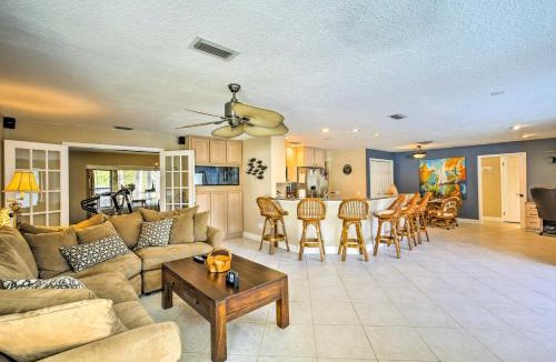 Bal Harbour House | Tropical Apollo Beach House with Pool and Dock!