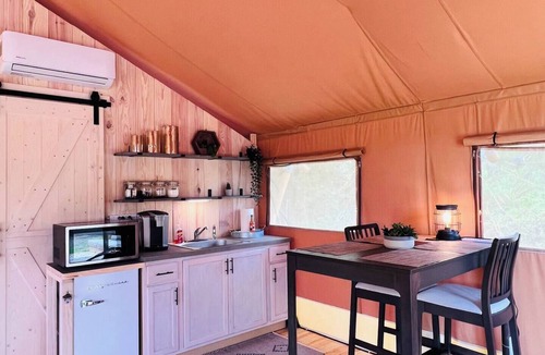 Punta Gorda Cabin | Tropical Glamping with Hot Tub
