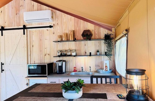 Punta Gorda Cabin | Tropical Glamping with Hot Tub
