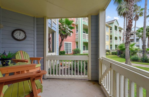 Galveston Condo | Tropical Lagoon by Ryson Vacation Rentals