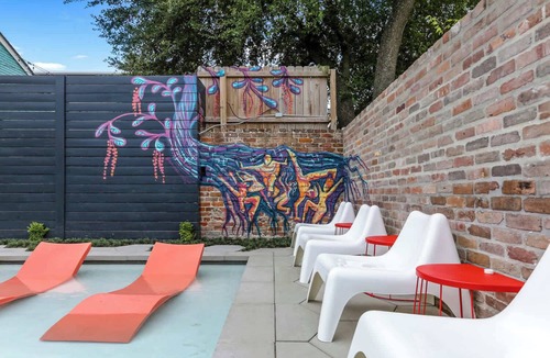 Tulane - Gravier House | Tropical Oasis Near FQ | Heated Pool | Local Art