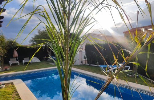 Miami Platja Villa | Tropical villa with Spa, private pool and beach at 3 minutes walking distance.