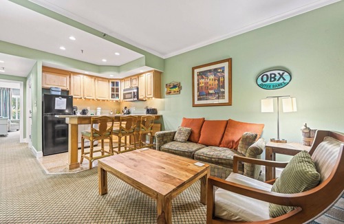 Hatteras Apartment | Tropics of Hatteras 104 at the Villas at the Hatteras Landing 1 Bedroom Near-Beach Condos with Pool Access!