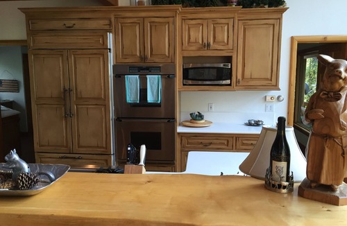 Durango House | True Colorado Log home backing to the river