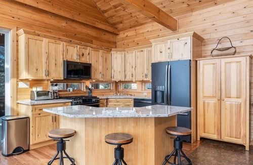 Northville Ski Chalet | TRUE Lakefront THREE-Unit: Hot Tub*Gameroom*Firepit