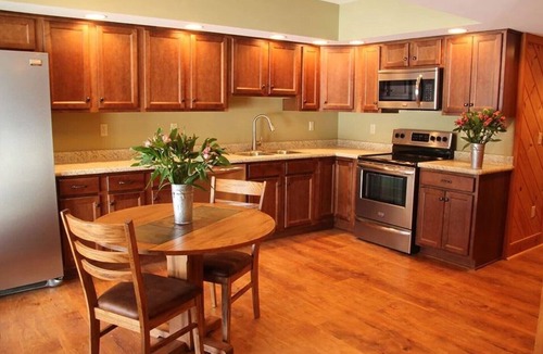Naples Cabin | True Log Cabin Living at Bristol Mountain - Cabin Culture Unit A