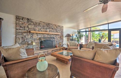 Catalina Foothills Estates House | Tucson Oasis 'La Casa de las Palmas' w/Pool!