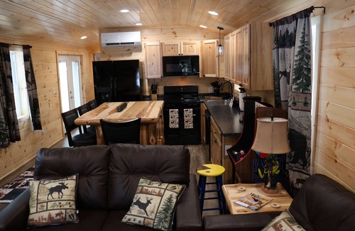 Copenhagen Cabin | Tug Hill Pines cabin retreat. Brand new cabin located on tug hill trail system.