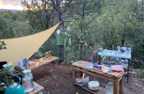 Sandia Park RV Rental | Tuktu Ranch - Serenity Yurt - Glamping Experience