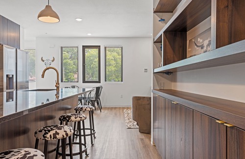 Shawnee Apartment | Tumbleweed - Walkable + Dog Park + Balcony + Garage