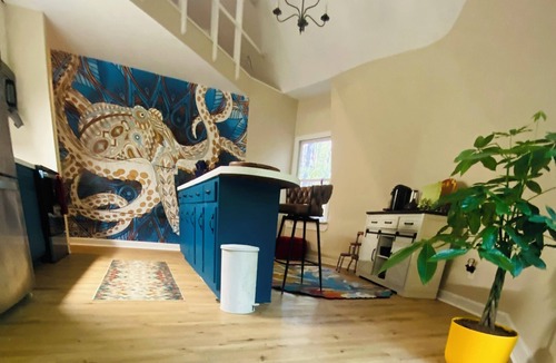 Chapel Hill House | tUnique Dome Home on 5 Acres with Deck, Pond & Forest Retreat in CH & Carrboro,