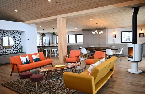 Sainte-Adele Ski Chalet | Twin Cottages with Mountain & Lake View