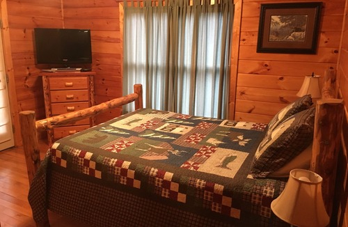 Epworth Cabin | Twin Creeks has a beautiful wooded setting