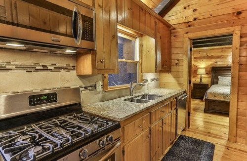 Ellijay Cabin | Twin Riverfront Lodges in Ellijay, GA - Hot Tub, Sleeps 14