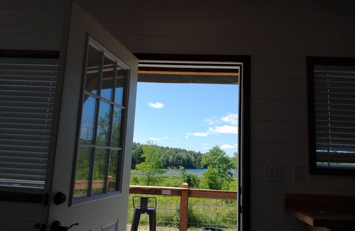 Beaver Dams Cabin | "Twins East" Waterfront property and micro cabin- 10 minutes from Watkins Glen!