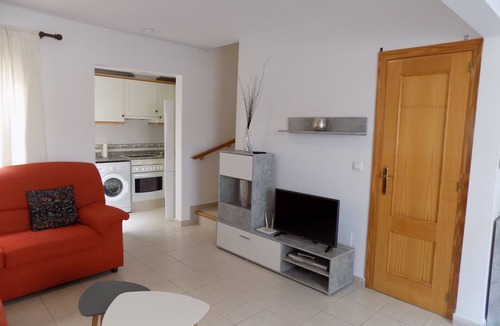 Gran Alacant House | Two bed two bath townhouse with Sea Views, TV, Wifi, solarium