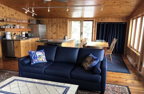 Seguin Cottage | Two bedroom + 1 bedroom Boathouses on beautiful north Lake Joseph