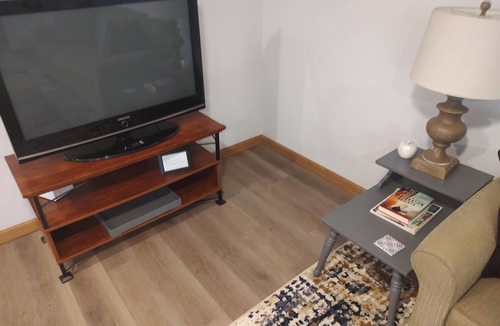 Midland Apartment | Two - bedroom apartment with deck and firepit.