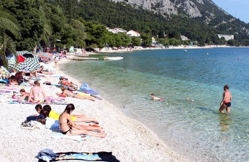 Gradac Apartment | Two bedroom apartment with balcony and sea view Gradac, Makarska (A-6661-a)