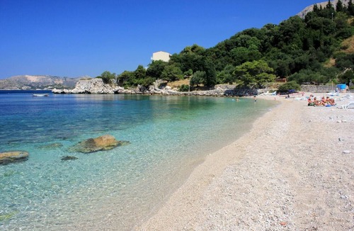 Plat Apartment | Two bedroom apartment with balcony and sea view Plat, Dubrovnik (A-2136-b)