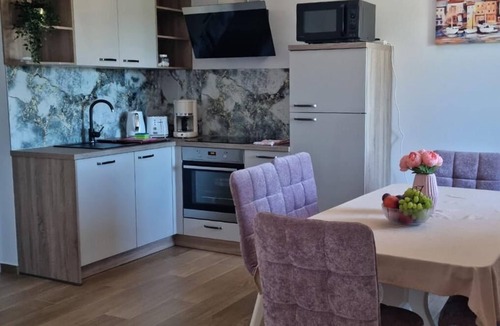 Punat Apartment | Two bedroom apartment with air-conditioning Punat, Krk (A-24287-b)