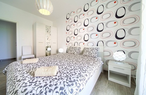 Salatic Apartment | Two bedroom apartment with terrace and sea view Vrh, Krk (A-17951-b)