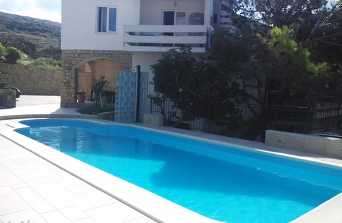 Pag Apartment | Two bedroom apartment with terrace and sea view Pag (A-6384-a)